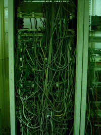 Old Patch Cabinet Wiring