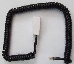 RJ10 extension lead, black