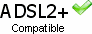 ADSL2+ Compatible