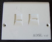 NTE5 filtered faceplate