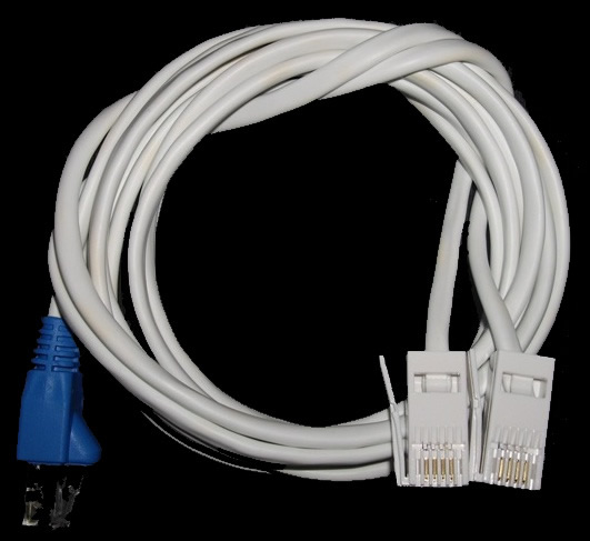 BT to RJ45 Dual Line BT/ADSL Patch Leads