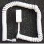 RJ10 Extension Lead (RJ10 Male to RJ10 Female), WHITE, 1.5M 
