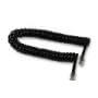 Telephone Handset Cord (RJ10 4P4C), 6.4m BLACK 