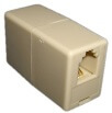 RJ10 Coupler-Cross Wired (Used to join two RJ10 Cables)
