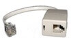 RJ11 Male to RJ10 Female Converter