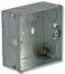 Flush Metal Back Box (Single Gang)